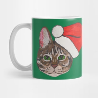 Santa cat Mug